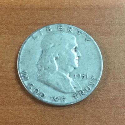 1951 Franklin Half Dollar