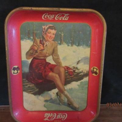 Vintage Coca Cola tray. 