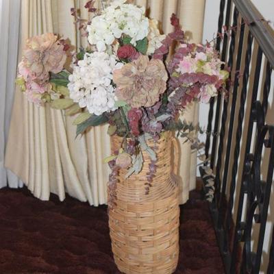 Silk floral arrangement 