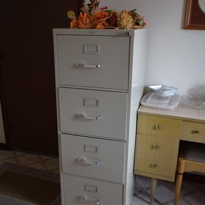 Four drawer office filing cabinet