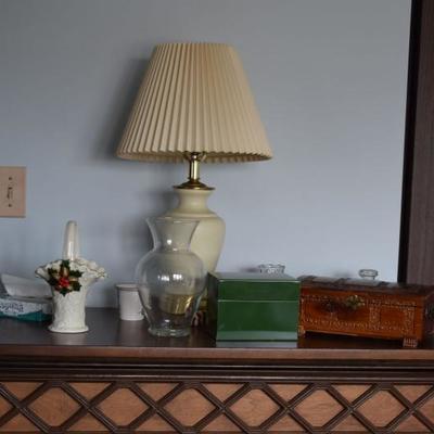 Lamp, home decor items