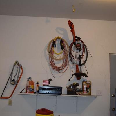 Extension Cords & Misc Garage Items