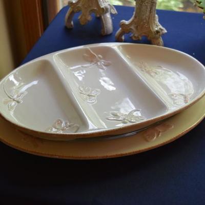 3 Part Divided Serving Dish