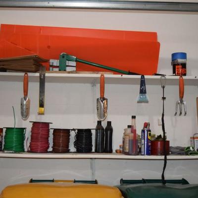 Garden Tools & Misc. Garage Items