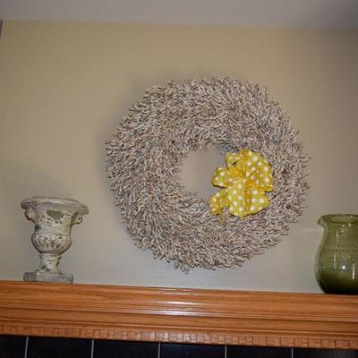 Wreath and home decorations