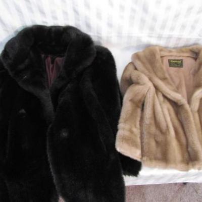 x2 Faux Fur Coats