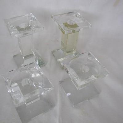 Beautiful Glass Candle Holders