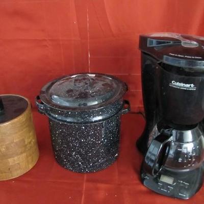 Coffee Maker / Ice Bucket / Enamel Pot