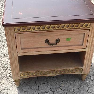 Two Solid Wood Nightstands