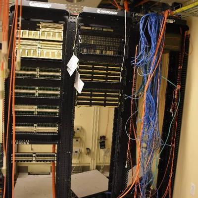 (2) Ortonics Cable Management Rack