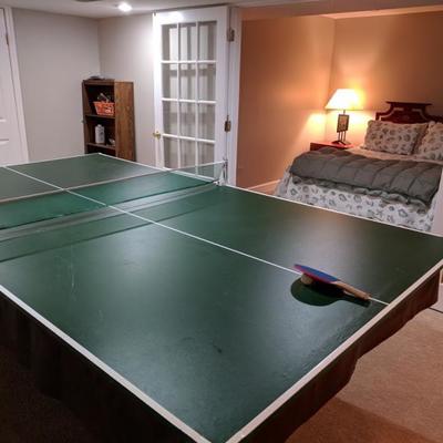 pool table with ping pong table topper (more photos to come)