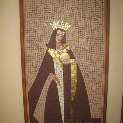 Mid Century Artist Crafted Mosaic