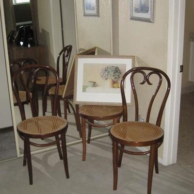 3 Bentwood Side Chairs