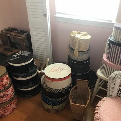Tons of Hatboxes.