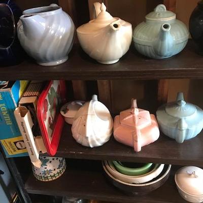 Collection of Teapots.