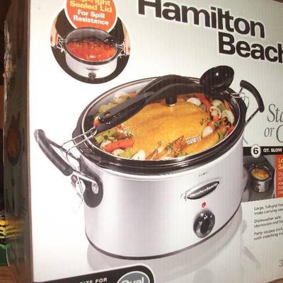Hamilton Beach 33162RZ Stay or Go 6-Qt Slow Cooker
