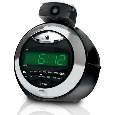 Coby CRA79 Digital Alarm Clock with Projector Disp ...