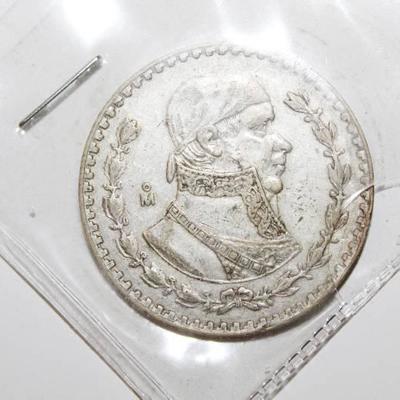 Old Mexican Silver Dollar- Very Cool!