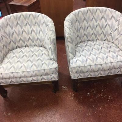 Pr. Curve Back Chairs