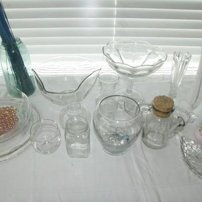 Collection of Decorative Glass