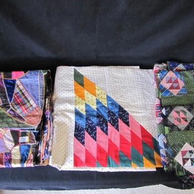 Vintage Hand-Stitched Quilts