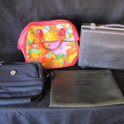 Briefcase and Various Bags