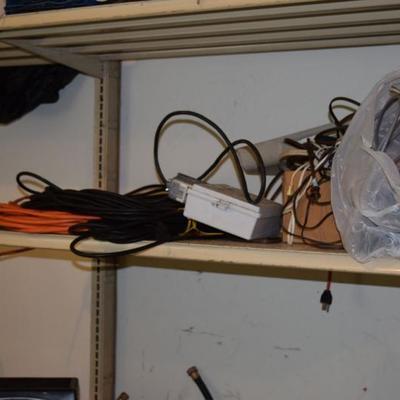 Extension Cords & Garage Items