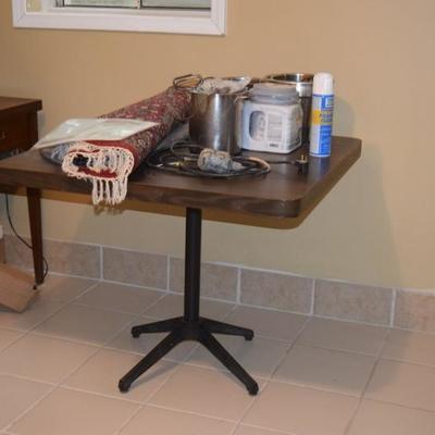 Table with Home Accessories
