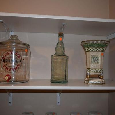 Collector Bottles & Vase
