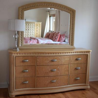 Bedroom Dresser W/Mirror