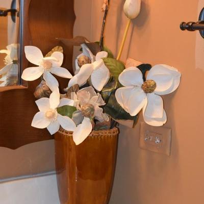 Artificial Flowers in Vase