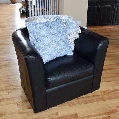 Chair, Pillow, & Blanket