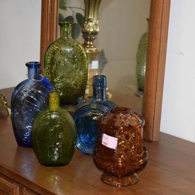 Colored Bottles/Vases