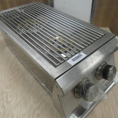 LP Gas Double Side Burner With Lid