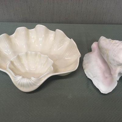 Sea Shell and Platter