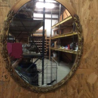 Decorative Oval Mirror