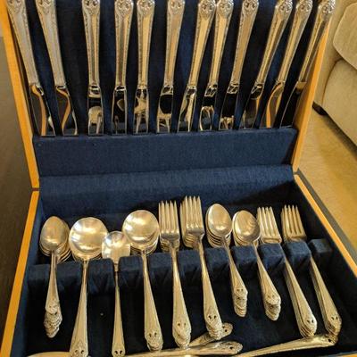 Holmes & Edwards Silver Plated flatware 