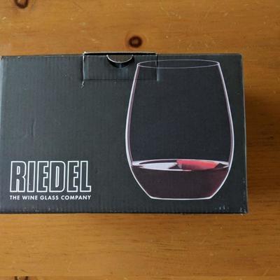 Riedel wine glasses 
