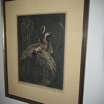 Norbertine Bresslern Roth signed and numbered print