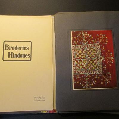 Broderies Hindoues folio by Henri Ernst