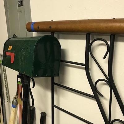Rural Mailbox on pole