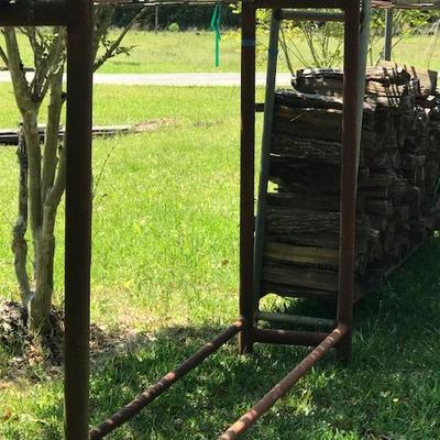 Cast Iron Fire Wood Racks