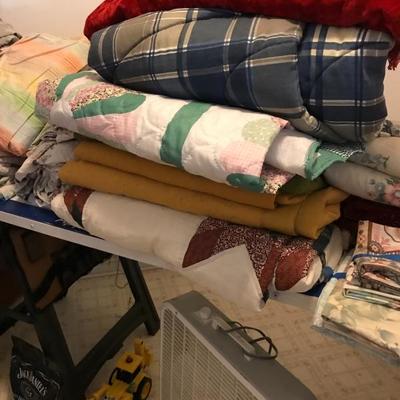 Quilts, blankets and comforter 