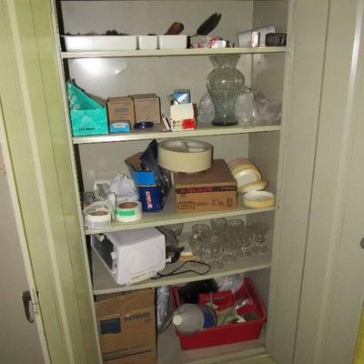 Cabinet & Contents
