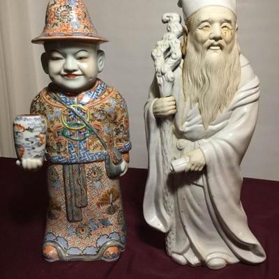 Asian Porcelain Statues