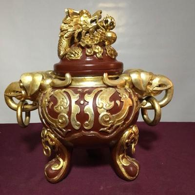 Elephant Two-Piece Decor with Removable Lid