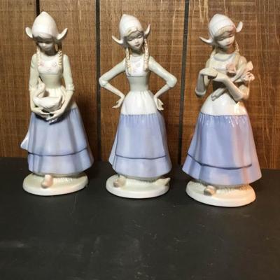 Ceramic Statues Dutch Girls