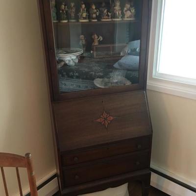 $500 Secretary w/ inlay, early twentieth century  (photo 3 of 3) * Cash Only.  No Returns. Local Pick Up In Media, PA.  Buyer needs to...