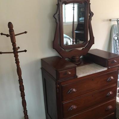 $400 Eastlake Dresser w/ Mirror, circa 1910  (photo 1 of 3)  * Cash Only.  No Returns. Local Pick Up In Media, PA.  Buyer needs to bring...