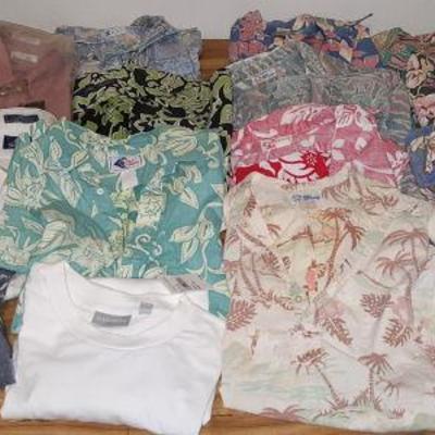 KET052 Large Assortment of Men's Aloha Shirts
